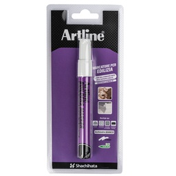 [101131] Marcatore permanente speciale per edilizia p. tonda 2,3mm bianco artline