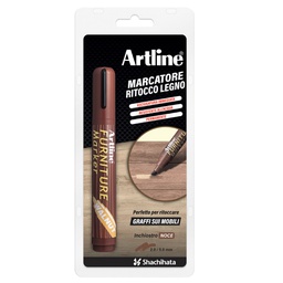 [101135] Marcatore permanente per legno Furniture Marker Artline punta scalpello noce