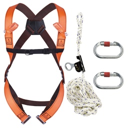 [101330] Kit anticaduta ELARA 170 per lavori in copertura S/M/L Deltaplus