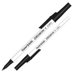 [101521] Penna sfera c/cappuccio Kilometrico Recycled 1.0mm nero Papermate