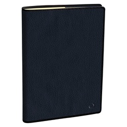 [101776] Agenda settimanale Presidente 21x27cm Marlow blu notte 2027 Quo Vadis