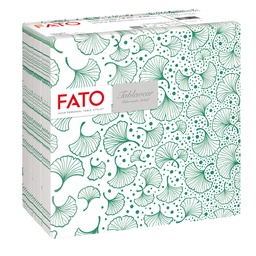 [99190] 50 tovaglioli 40x40cm Linea tablewear Biloba verde foresta Fato