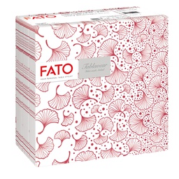 [99191] 50 tovaglioli 40x40cm Linea tablewear Biloba bordeaux Fato
