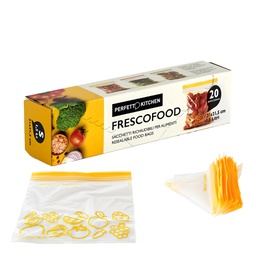 [99348] Conf.20 buste per alimenti Small 21xh.21,5cm FrescoFood Perfetto
