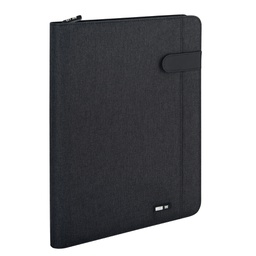 [99500] Portablocco Flap tessuto tecnico f.to A4 nero City Time