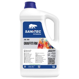 [99585] Solvente pulitore Graffiti RM 5L Sanitec