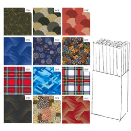 [99630] Rotolo carta regalo Classico 70X200cm Rex Sadoch