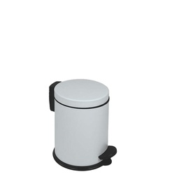 [99693] Pattumiera a pedale New Bin Basic 3L bianco