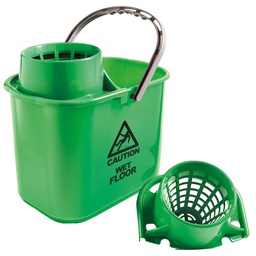 [99712] Secchio con strizzatore Polar 15L verde PerfettoFactory