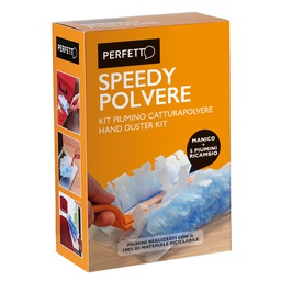 [99820] Piumino speedy polvere + 5 ricambi Perfetto