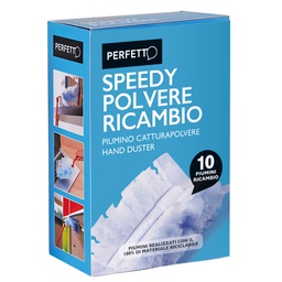 [99821] 10 ricambi Piumino speedy polvere Perfetto