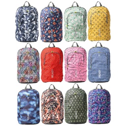 [99830] Zaino Ready in tela dim. 28x44x15cm fantasie assortite InTempo