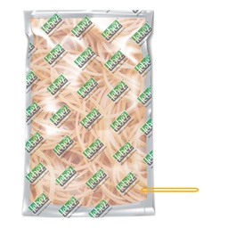 [99987] Elastico in gomma giallo D70 in sacchetto da 1KG Lebez