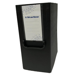 [STL5092] Scatola archivio c/maniglia nero dorso 16cm Starline