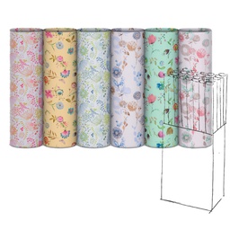 [100021] Rotolo ecocarta Fiori di Campo 70X200cm Rex Sadoch
