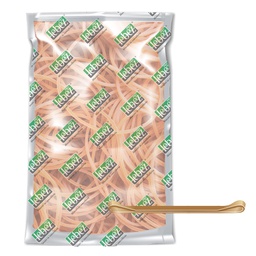 [100031] Elastico fettuccia in para D100 - 8mm in sacchetto da 1KG Lebez