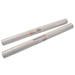 [100055] Rotolo coprilibro veloplast trasp. neutro 45cm x 5mt