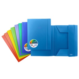 [100134] Cartelle 3L Garda PP dorso piatto col.ass Sei rota