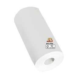 [100181] Blister 12 rotoli carta termica 55gr BPA free 57mm x 11mt senza anima x POS
