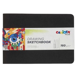 [100237] Sketchbook 20 fogli carta 160gr f.to A5 Carioca Plus