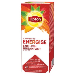 [100267] Confezione 25 filtri TE' English Breakfast Feel Good Selection Lipton