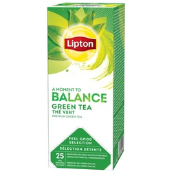 [100270] Confezione 25 filtri TE' verde puro Feel Good Selection Lipton