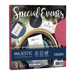 [100445] 10 buste Special Events 120gr 170x170mm rosso 08 Favini