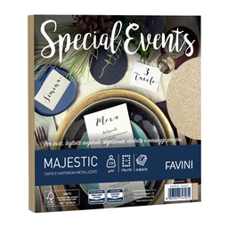 [100446] 10 buste Special Events 120gr 170x170mm sabbia 07 Favini