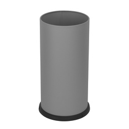 [100471] Portaombrelli Steel con vaschetta interna 22L in acciaio grigio Stilcasa