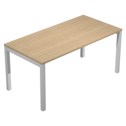 [100482] SCRIVANIA LINEARE 120X80cm ROVERE - EASY Plus