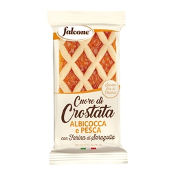 [100494] Cuor di crostata albicocca e pesca 60gr Falcone