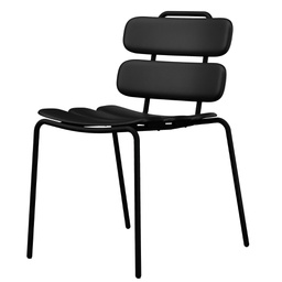 [100625] Seduta collettivitA' Lemon s/braccioli nero Unisit