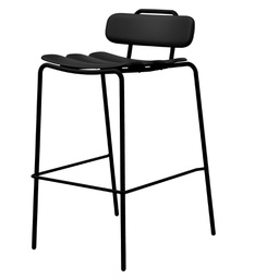 [100633] Sgabello Lemon Nero Unisit