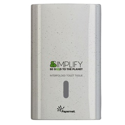 [100638] Dispenser per carta igienica interfogliata Simplify
