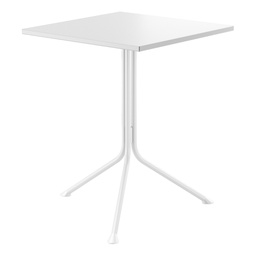 [100652] Tavolo basso quadrato ribaltabile avorio H 75cm Lemon
