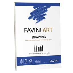 [100782] Blocco collato Drawing Favini Art 30fg 140gr A4