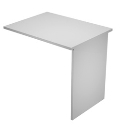 [100793] Allungo reversibile dx/sx 80x60cm Grigio scrivanie Easy fianchi pannello