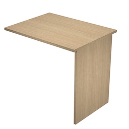 [100794] Allungo reversibile dx/sx 80x60cm Rovere scrivanie Easy fianchi pannello