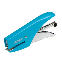 [101192] Cucitrice a pinza ALLEGRA FLUO azzurro Iternet