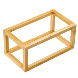 [101387] Set 2 supporti buffet bamboo Leone