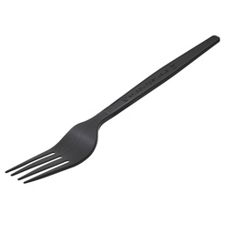 [101407] 50 Forchetta in CPLA 16 cm nero Leone