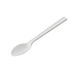 [101412] 50 Cucchiaino in CPLA 12,5 cm bIanco Leone
