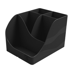 [101442] Portapenne Pen Wave NeoDeco nero Exacompta