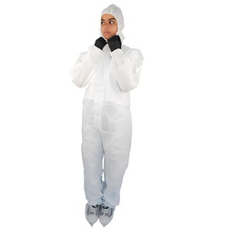 [101572] Tuta Warrior in SMS tg L bianco Worker