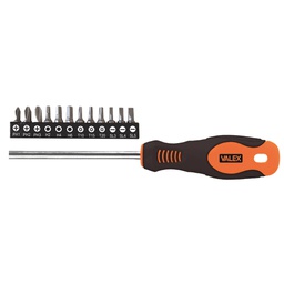 [101867] Cacciavite portainserto magnetico con attacco da 1/4'' Valex