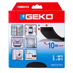 [101939] Guarnizione adesiva in neoprene per serramenti MUSS 15x5mmx10mt Geko