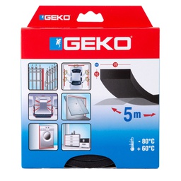 [101940] Guarnizione adesiva in neoprene per serramenti MUSS 15x10mmx5mt Geko