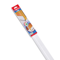 [101944] Paraspifferi per porte in pvc flessibile con feltro bianco 100cm DOOR Geko