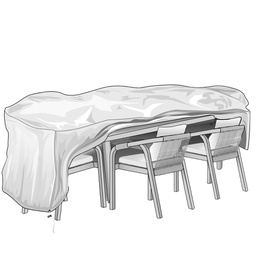 [101957] Telo di copertura per tavolo e sedie Special 110x240xh80cm Verdemax