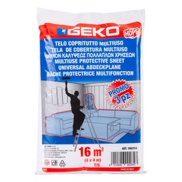 [101971] Set 3 pz telo HD copritutto multiuso 16mq 230/240gr Geko